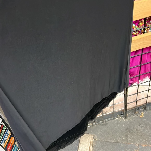 NWT,Marina dress Raglan Beaded Mesh Long Sleeve Crew Neck Jersey Sheath Gown - Picture 9 of 17